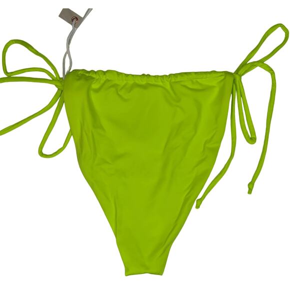 Good American Always Fits Tie Bikini Bottoms Womens Adjustable Swimwear - Picture 8 of 9